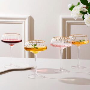 Lysenn Coupe Glasses, Set of 4