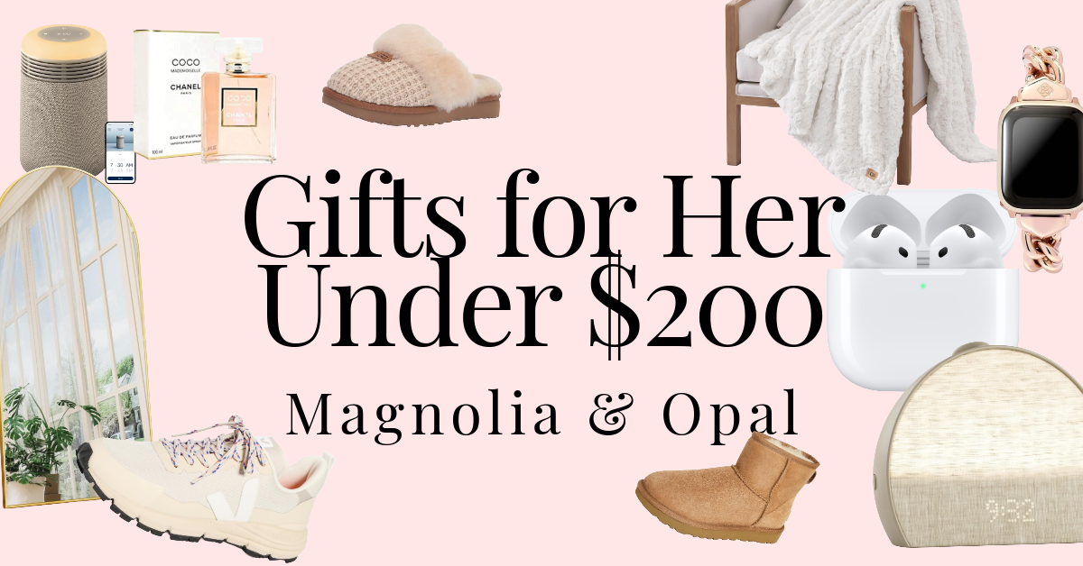 Top Luxurious Holiday Gifts for Her Under $200
