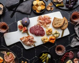 Cork & Mill Marble Cheese Board