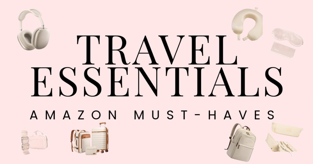 travel essentials amazon finds