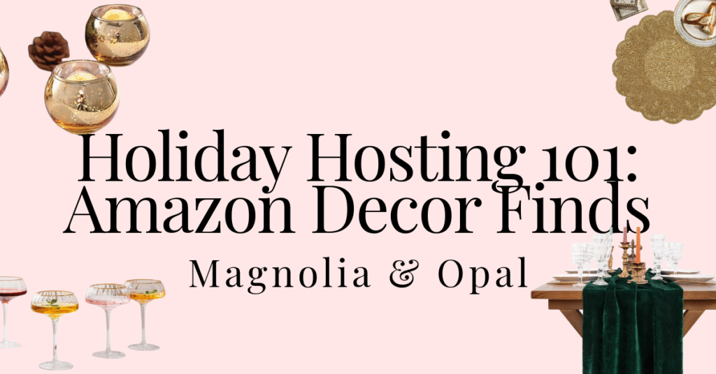 Holiday Hosting 101: Amazon Decor Finds That Scream Luxury
